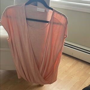 Belle by Kim Gravel Soft Coral Top